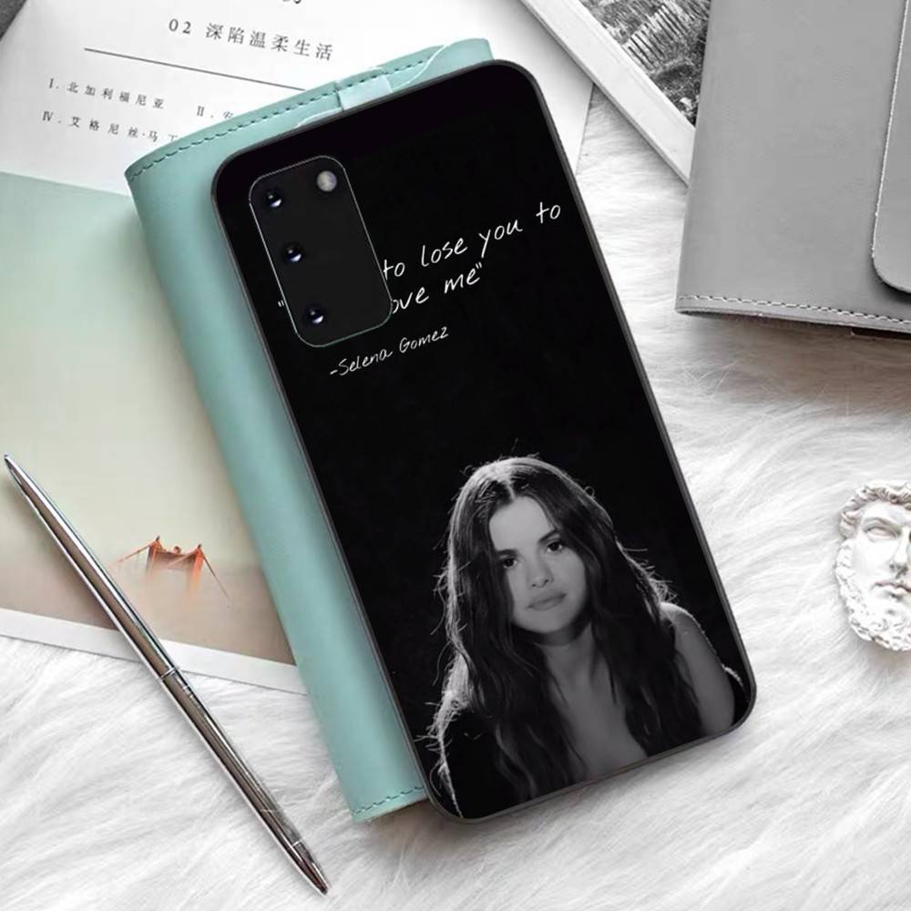 Singer Selena Gomez Phone Case For Samsung S 24 Fe 25 Ultra Plus 20 Lite 21 30 22 23 24 22 Ultra 5G Fundas