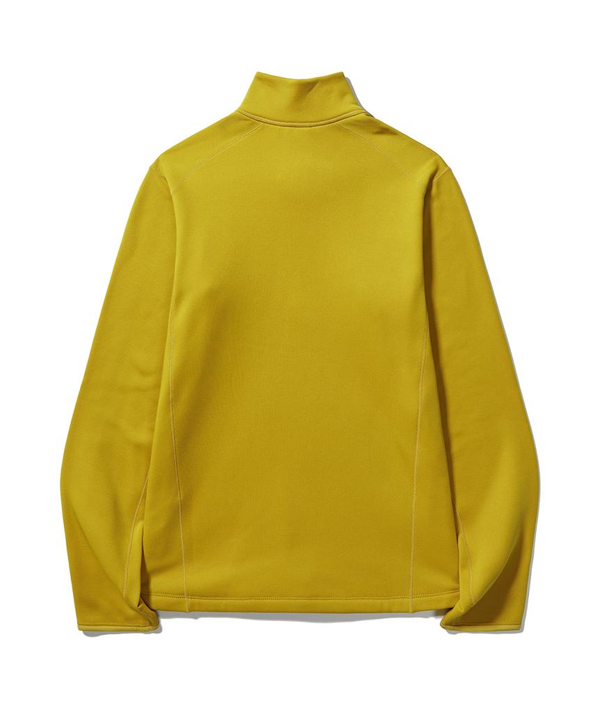 SIERRA DESIGNS W) Helen Power Stretch Half-Zip Yellow