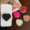Heart Shape Phone Holder Magnetic Desktop Kickstand Portable Phone Back Mount  Desktop Use