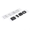 GWRA8 3D ABS Letters Decal Car Body Trunk Emblem Sticker for Mercedes Benz B180 B200 B220 B250 B260 Exterior Accessories