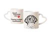 Treeing Walker Coonhound - Cup with a Dog, Adorable Cup with a Heart-shaped Handle, Universal Gift from the Brand