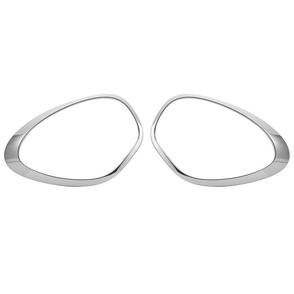 Chrome Headlight Trim Ring Bezel 51139801573 51139801574 for BMW MINI R60 R61 2011-2016 Headlight Electroplating Trim Strip