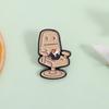 Cartoon Cat in Suit On Sofa Enamel Pin Boss Kitten Cute Animal Metal Brooch Lapel Backpack Badge Fashion Jewelry Gift for Friend
