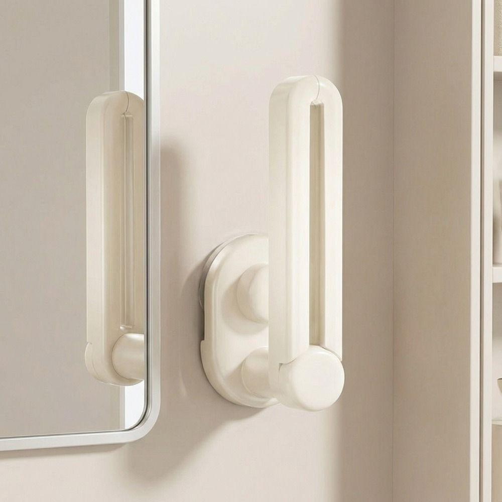 2 Stück Stanzfreier Haarband-Aufbewahrungshaken Wandmontiertes Scrunchies-Aufbewahrungsregal Küche