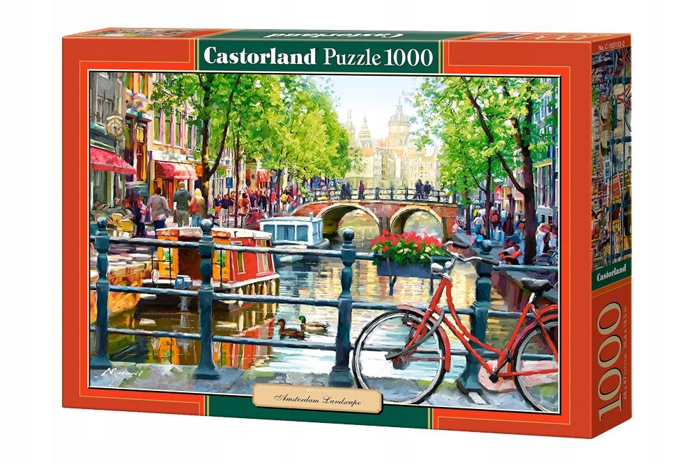 Puzzle 1000 pieces C-103133-2 Amsterdam Landscape