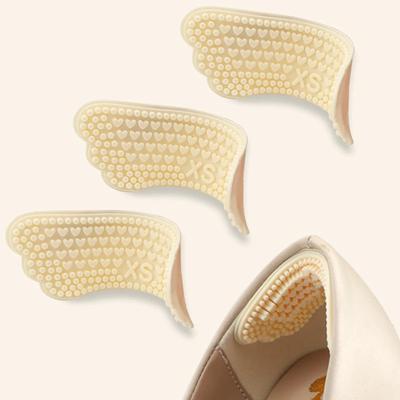 Wkładki Motylkowe Silikonowe Obcasy Kobiety Mężczyźni Antypoślizgowe Wkładki do Butów Obcasy Butów Antypadające Buty Magiczne Naklejki na Obcasy Zmniejszające Rozmiar Buta