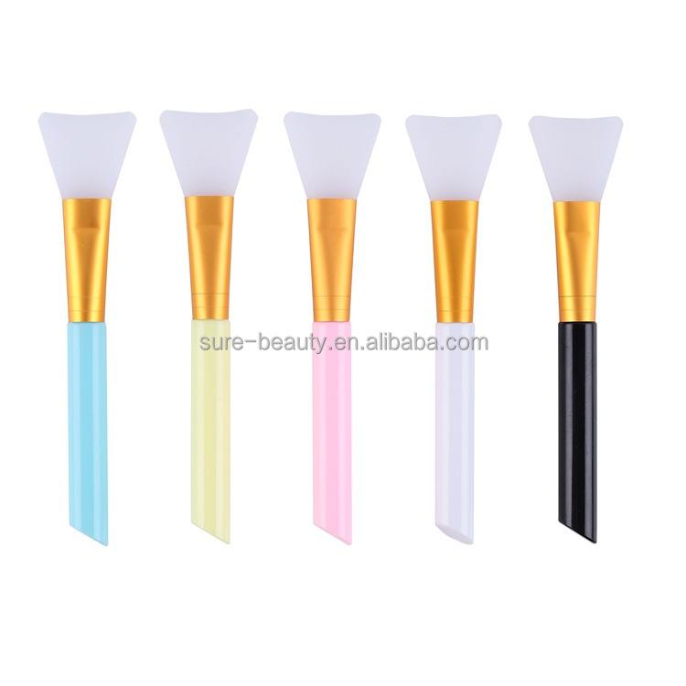 Private Label Facial Mask Brush Silicone Facial Mask Brush Spa Smear Mud Mask Facial Dressing Beauty Salon Makeup Brush regular size