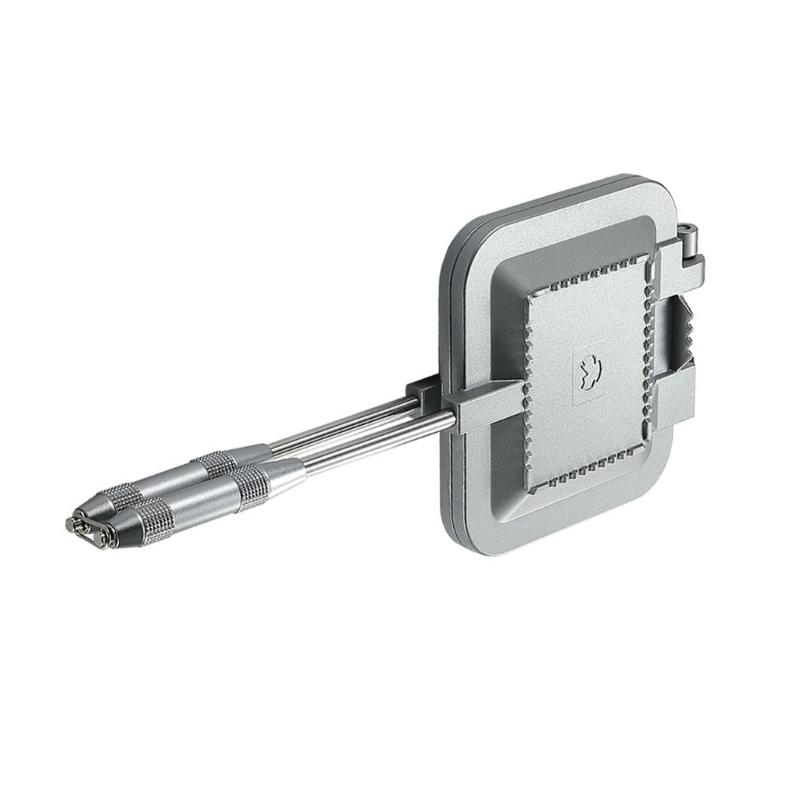 תבנית אפייה לסנדוויצ'ים מחבת טיגון ניידת לחוץ ידית ניתקת מגש גריל צד כפול מגש קליפס לארוחת בוקר עמיד