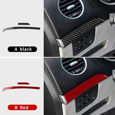 For Alfa Romeo 159 2005-2017 2018 2019 2020 2021 2022 2023 Real Soft Carbon Fiber Sticker Car Driver Co-pilot Strip Accessories