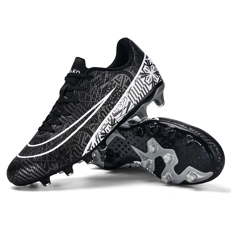 

2025 football shoes men s and women s low-top long nails broken nails youth training children s students lawn sports shoes 32
