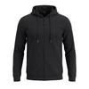 Men S Jacquard Hooded Zip Up Loose Casual Sport Sweatshirt