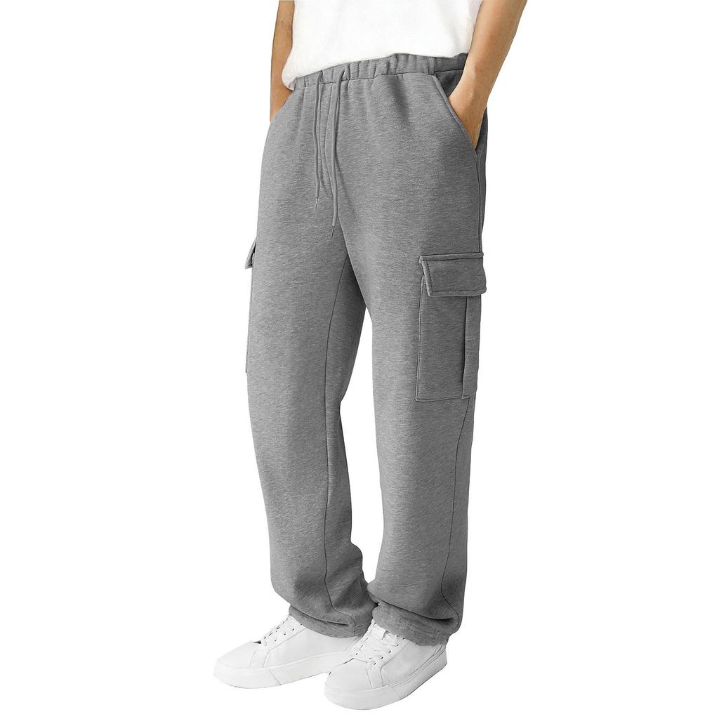 Men's Fashion Solid Color  Trousers Casual