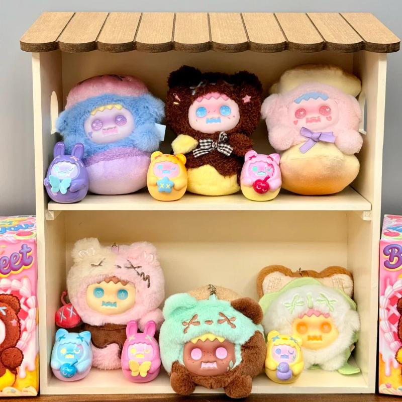 ShinWoo Bitter Sweet Series  Vinyl Plush Keychain Doll Backpack Decoration Keychain Toy Girl's Birthday Surprise Gift