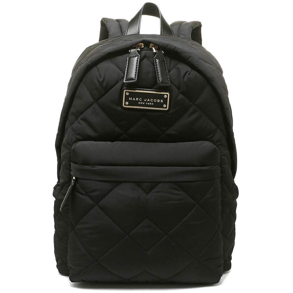 Marc Jacobs CROSBYQUILT BACKPACK M0011321 A4 Size 001 BLACK Women's (1) [Used]