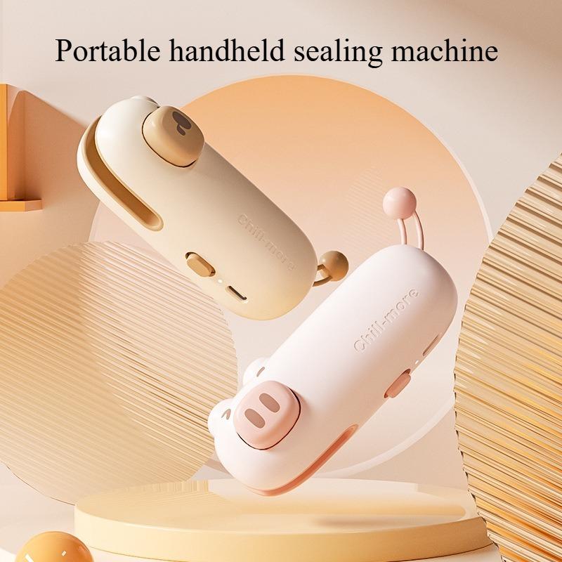 1PC Household Mini Portable Handheld Sealing Machine, Small Sealing Snack Bag Plastic Sealing Machine Heat Sealer
