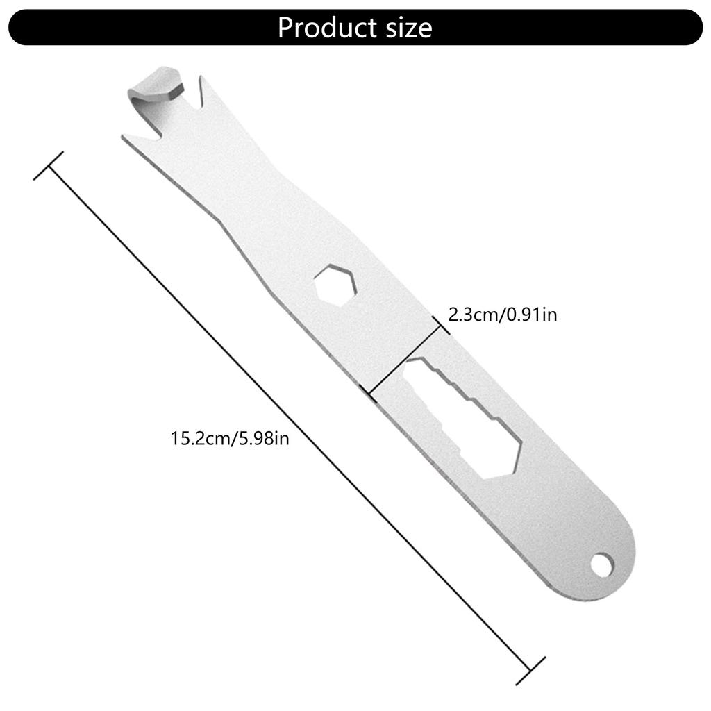 Stainless Steel Barbed Wire Tightener Twisting Tool With Hexagonal Holes For High Strength Fencing And Forestry Projects