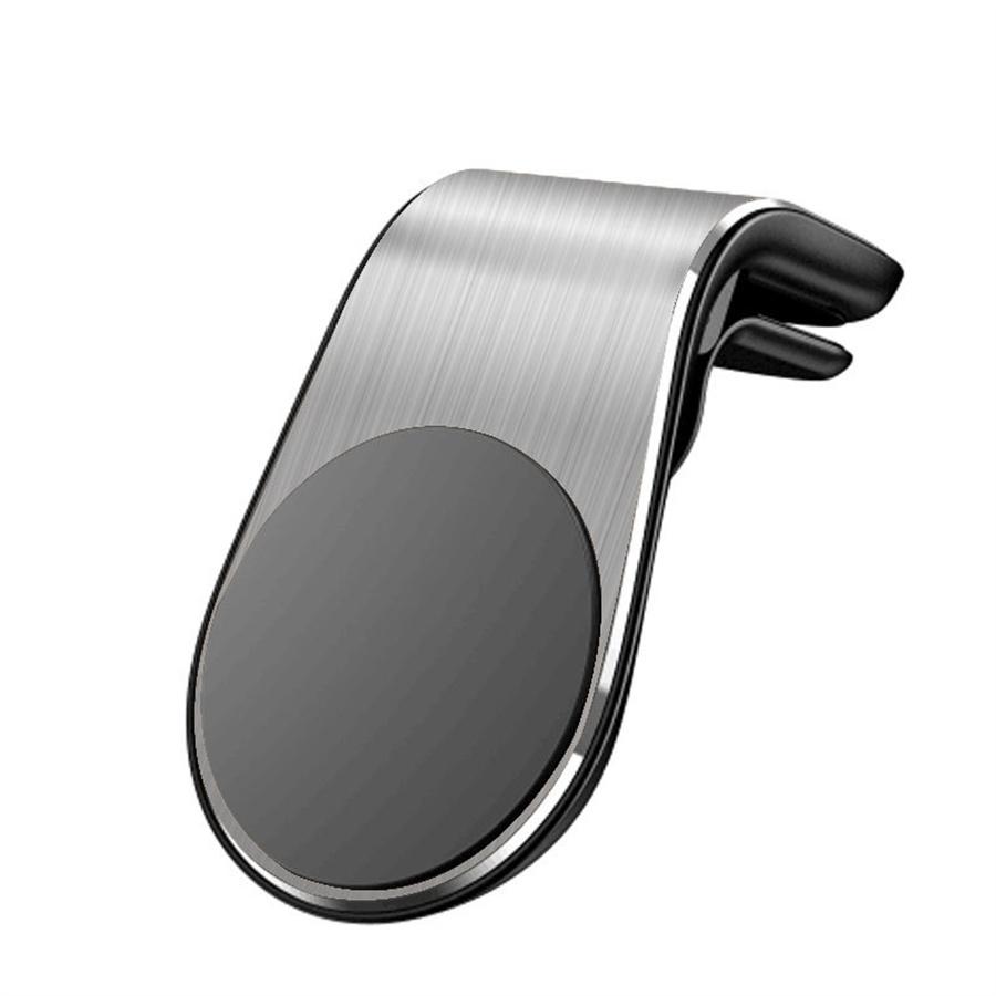 Magnetic Car Phone Holder Air Vent Clip Mount 360 Rotation Mobile Bracket GPS Metal Cell Phone Stand in Car For IPhone Samsung