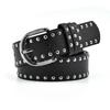 Women's Fashion Rivets Punk Style Wide Belt Casual Multi-color Jeans Accessories Versatile Student Belt