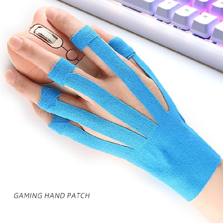 Elastic Athletic Tape for Carpal Tunnel& Support Pre Cut Kinesiology Tape for Finger Wrist Breathable Sports Tape