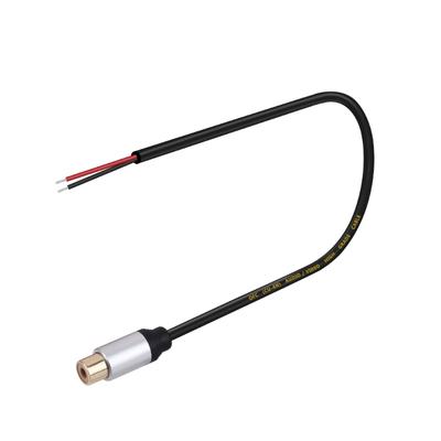 Speaker Wire Auditory Female To Open End Pigtail Splitter Adapter Cable for Players Speakers Home Auditory