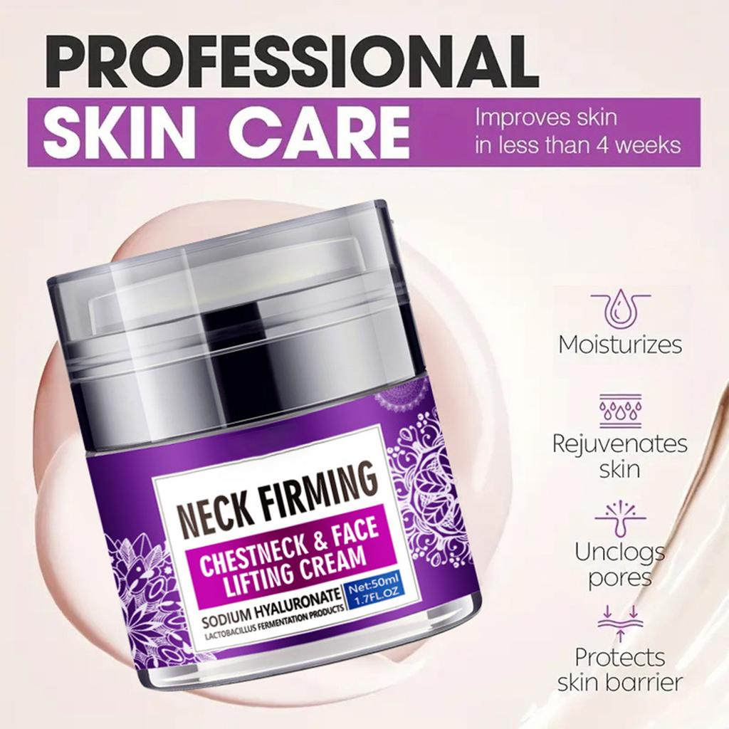 Collagen Face, Neck Double Chin Reduction Neck Firming And Lifting, Moisturizing Wrinkle Neck, Firming Skin 50ml