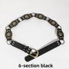 Melaleuca Bohemian Retro Brown Leather Waist Chain Belt Skirt Ethnic Style Fashion Accessory