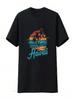 Wounisex Hawaiian Island Tropical Hawaii Design Vacation Souvenir T Shirt Vintage Washed Homme Graphic Designer Clothes Versatile