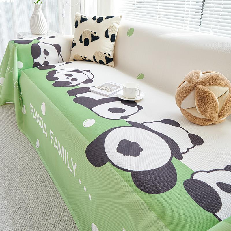 

Летнее полотенце для дивана Ice Silk, все включено, чехол для дивана, большой чехол для дивана, прохладная и дышащая ткань, подушка 180*130cm