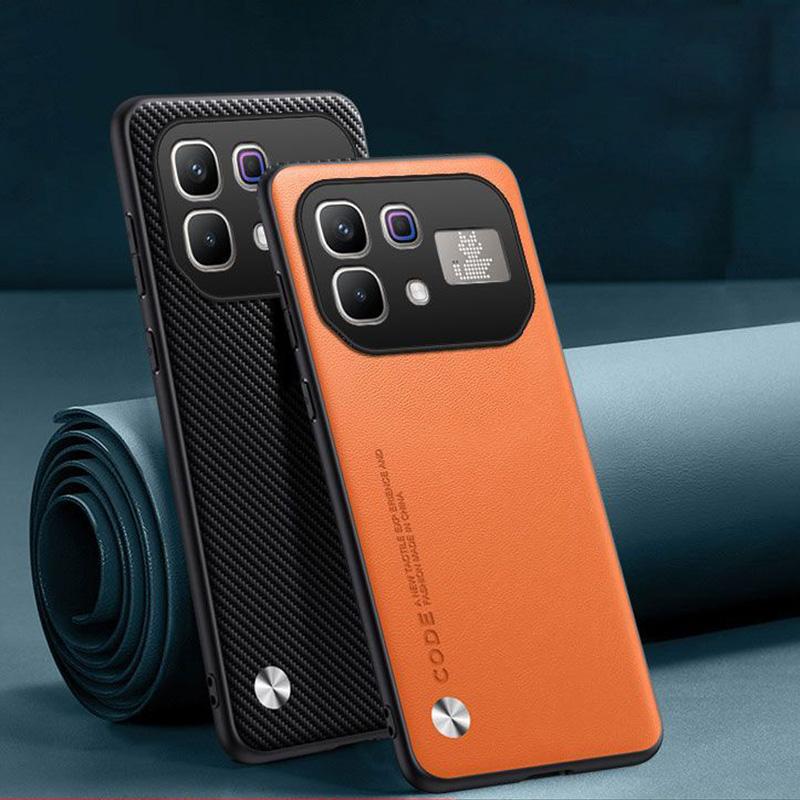 PU Leather Case For Infinix Note 60 Pro 5G Back Cover Silicone Full Camera Protection Phone Case For Infinix Note60 5G Coque