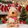 Large Standing Christmas Foil Balloon Xmas Tree Santa Claus Snowman Xmas Tree Inflatable Balloons Holiday Party Decor Kids Toys