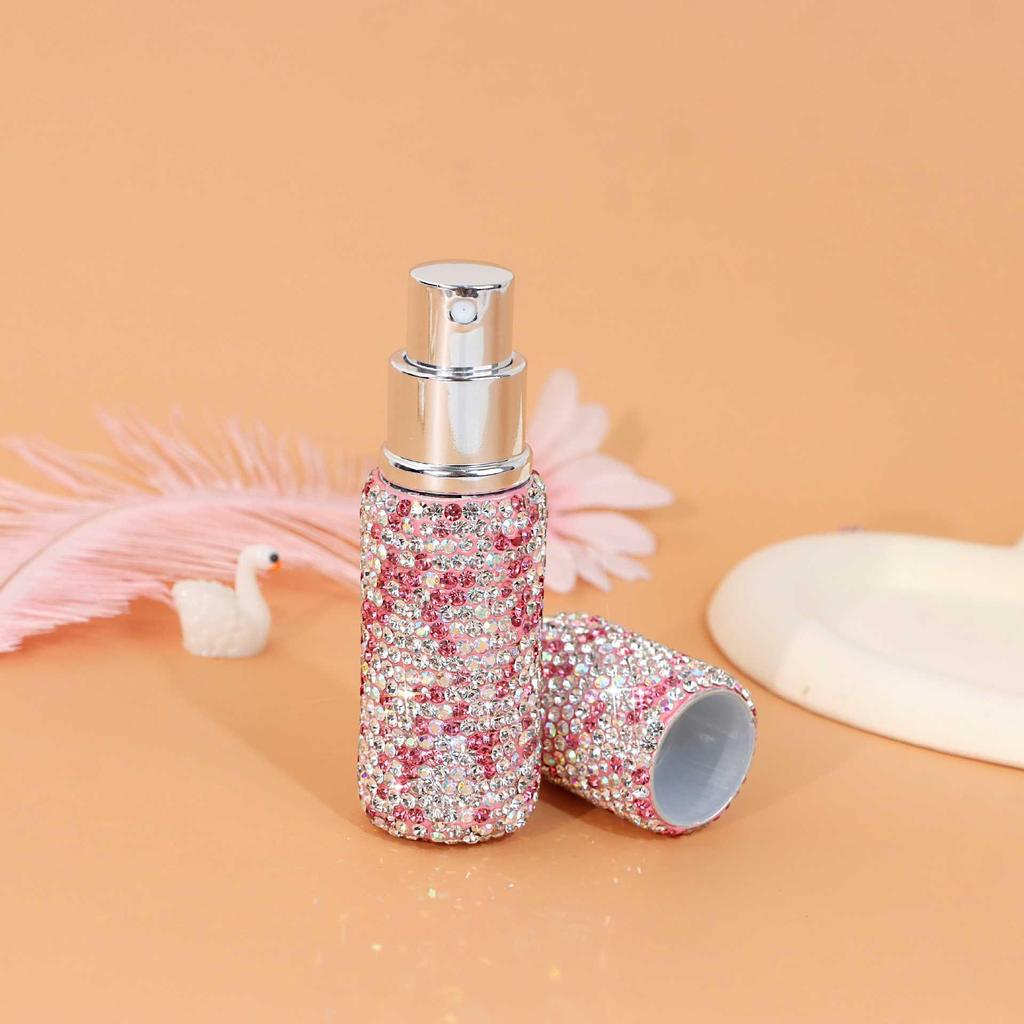 Diamond Silver White Mini 10ml Perfume Spray Bottle