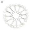 Pretty Headscarf Fixed Clips Vibrant Color Alloy Decorative