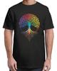 Tree Life Rainbow Pride Flag Vintage Adult S-4XL Unisex T-Shirt
