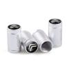 4PCS Metal Car Badges Wheel Tire Valve Caps Covers Auto Accessories For Citroen C1 C2 C3 C4 Xsara C-ELYSEE DS Picasso C5 C8 DS Valve Stems 1