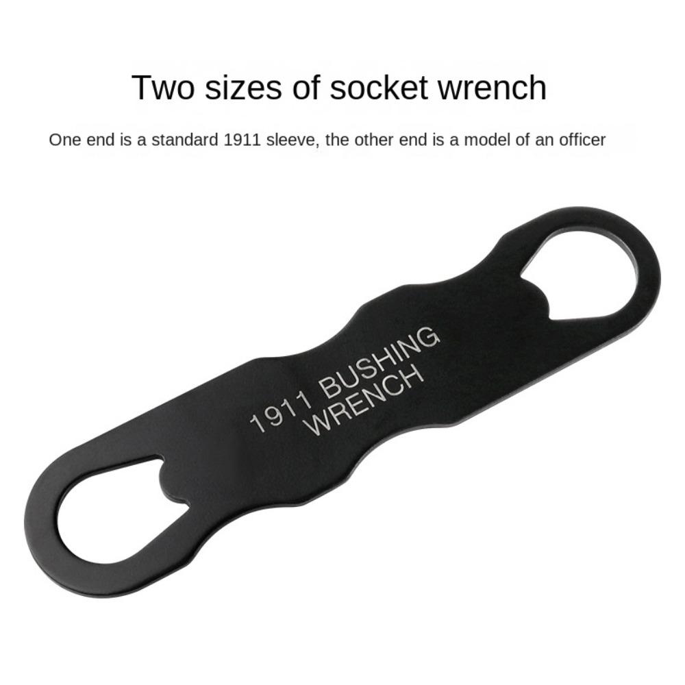 Stainless Steel Socket Wrench Irregularly Bushing Wrench for 1911 Barrel Bushing Wrench Cleaning