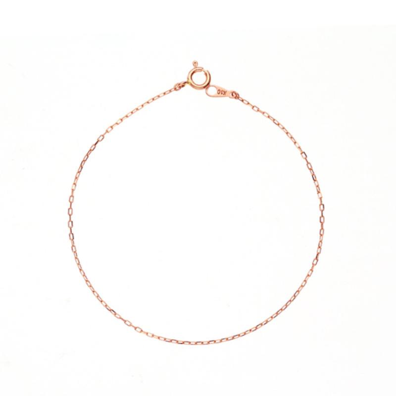 miniGOLD [10K] C-chain 2-pun Bracelet BOOM0001-G