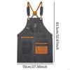 Șorț de pânză Grădinărit Spate în X Multifuncțional Instrument de Atelier pentru Prelucrarea Lemnului pentru Grădinari