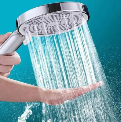 13cm Big Panel High Pressure Shower Head 3 Modes High Quality Water Saving Large Flow Shower Faucet Nozzle Bathroom Accessories