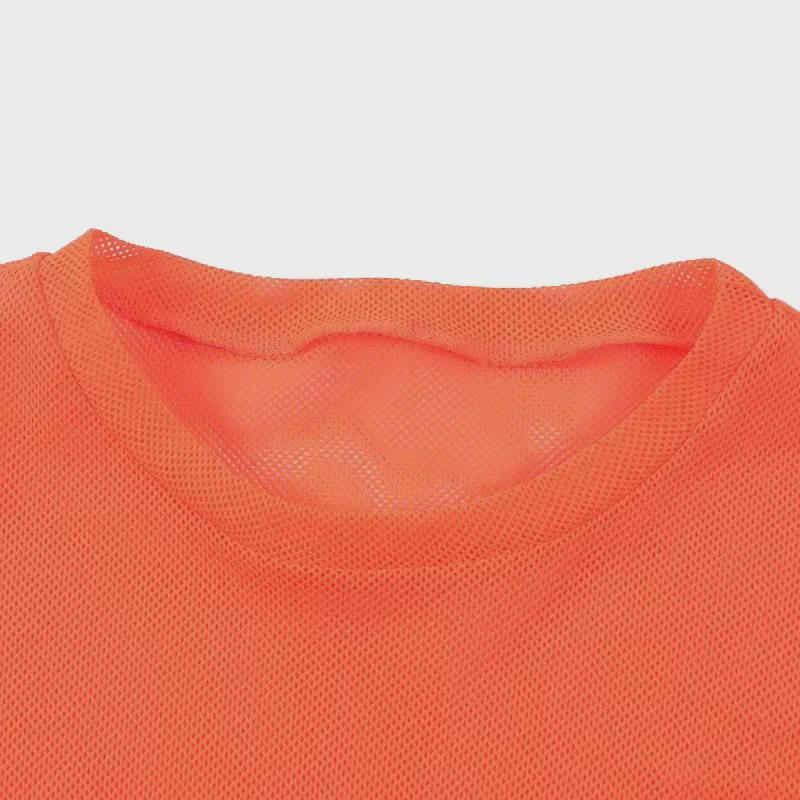 Sexy Fluorescent Mesh Crop Top - European & American Summer Fashion