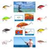 Lure Fishing Simulation False Baits 3d Eyes Hooks Floating Fishing Accessories