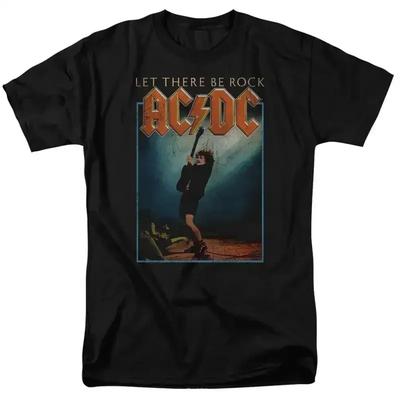 Klasické AC potiskové tričko DC Pánské Dámské Bavlněné Hip Hop Oversized Tričko Krátký Rukáv Tričko Streetwear Top Tričko Pro Fandovský Dárek