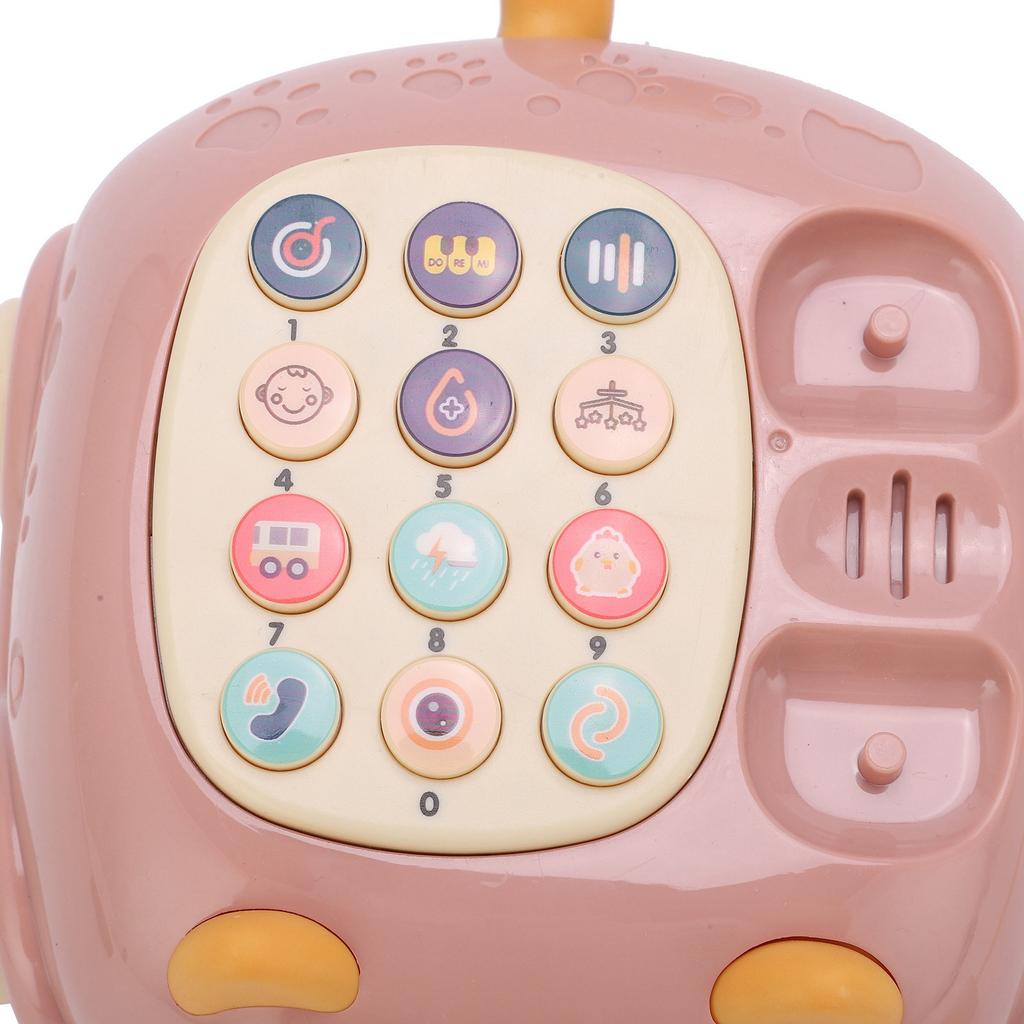 Kids Cute Mobile Phone Toy 16 Different Functions Children Simulation Cat Phone Car