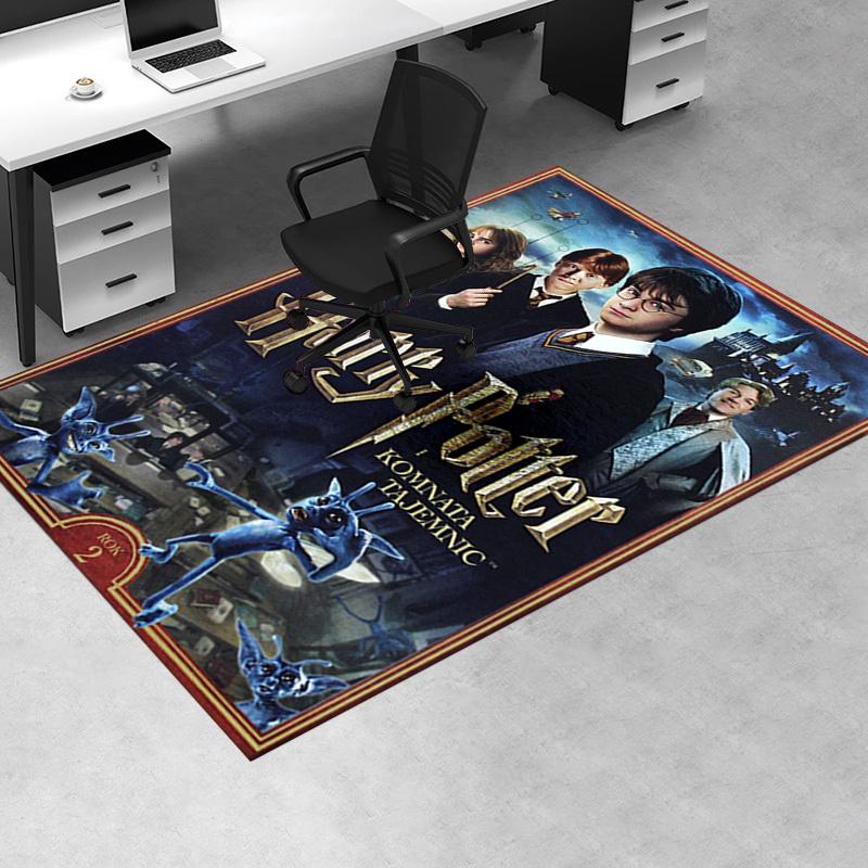 

Harry Potter and the Chamber of Secrets DVD Cover Art Print Poster Office Mat Home Decor Office Desk Chair Rugs Chair Carpet for office Chai 60cm by 90cm