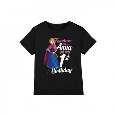 Childrens/Kids Fearless Like Anna 1st Birthday T-Shirt