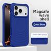 Capa Líquida de Silicone Magnética, Ondulada, para iPhone 17, Cobertura Total com Toque de Pele, Capa Protetora para Apple 16 Pro Max