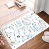Kawaii Cute Dog Printed Non-Slip Waterproof Doormat Easy To Clean Entrance Floor Mat Home Decor Durable Fashion and Beautiful
