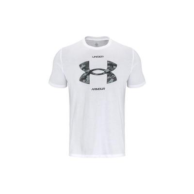 Camo Logo Printed Vintage American Training Short Sleeve T-Shirt Men Tops White 1374027-100