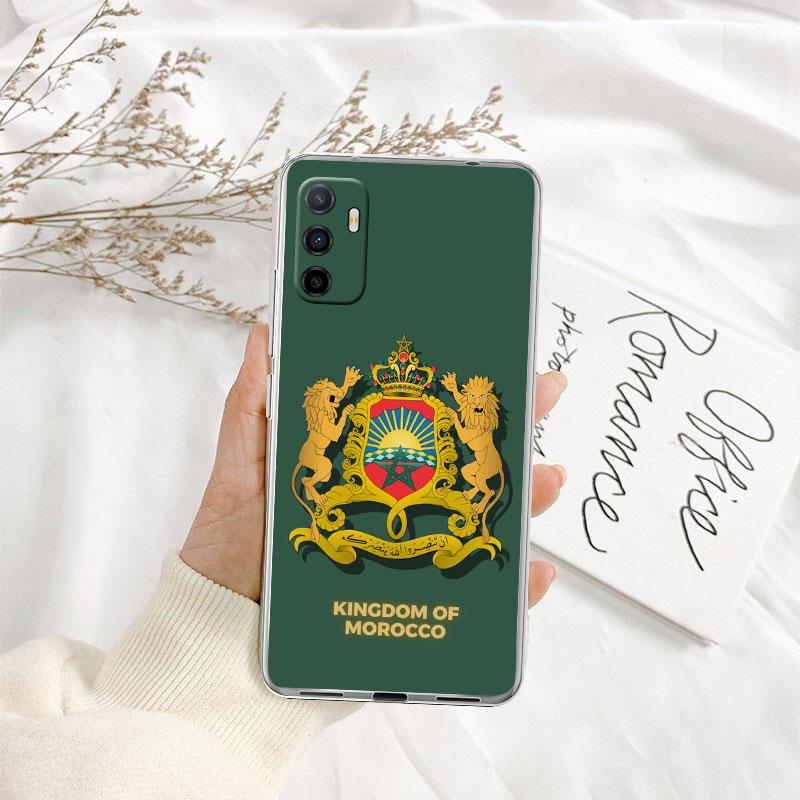 IK48 Morocco Flag Passport Transparent Phone Case for Motorola Moto Edge 20 30 40 50 S30 Fusion Ultra Pro Neo Lite + G200 G23