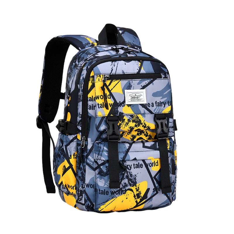 Primary School Camouflage School Bag Children's Light Casual Backpack BLBL5236