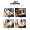 3pcs Stainless Steel Bowl Set with Scale for Cooking Baking Food Storage Large Capacity Mixing Bowls for Home Kitchen Essentials